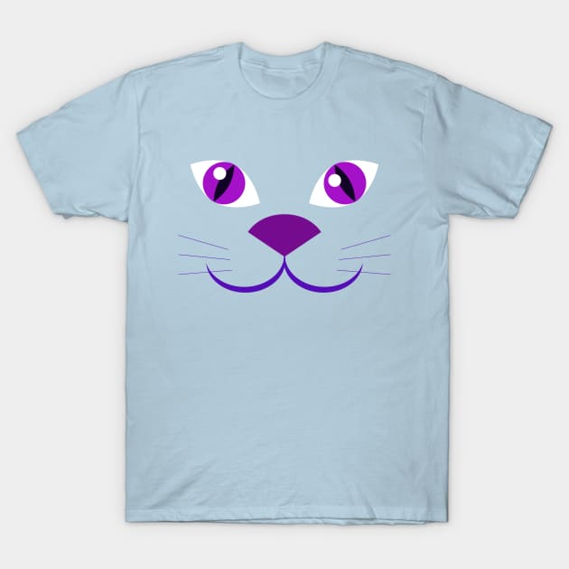 Mustache cat Halloween T-Shirt by Coffee Parade